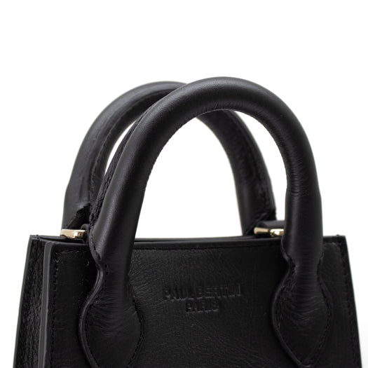 Ernest - Mini Sac en cuir noir - Paul Bertin Paris