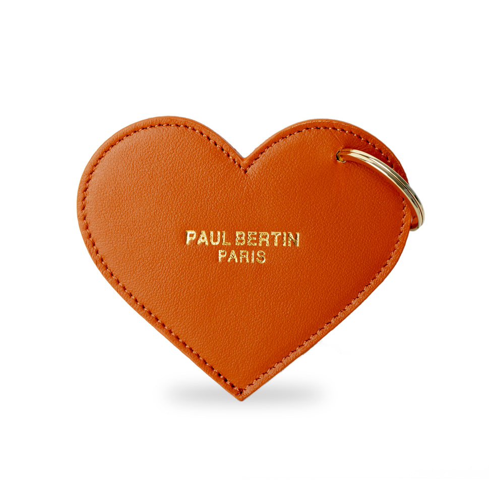 porte-clés orange par Paul Bertin Paris