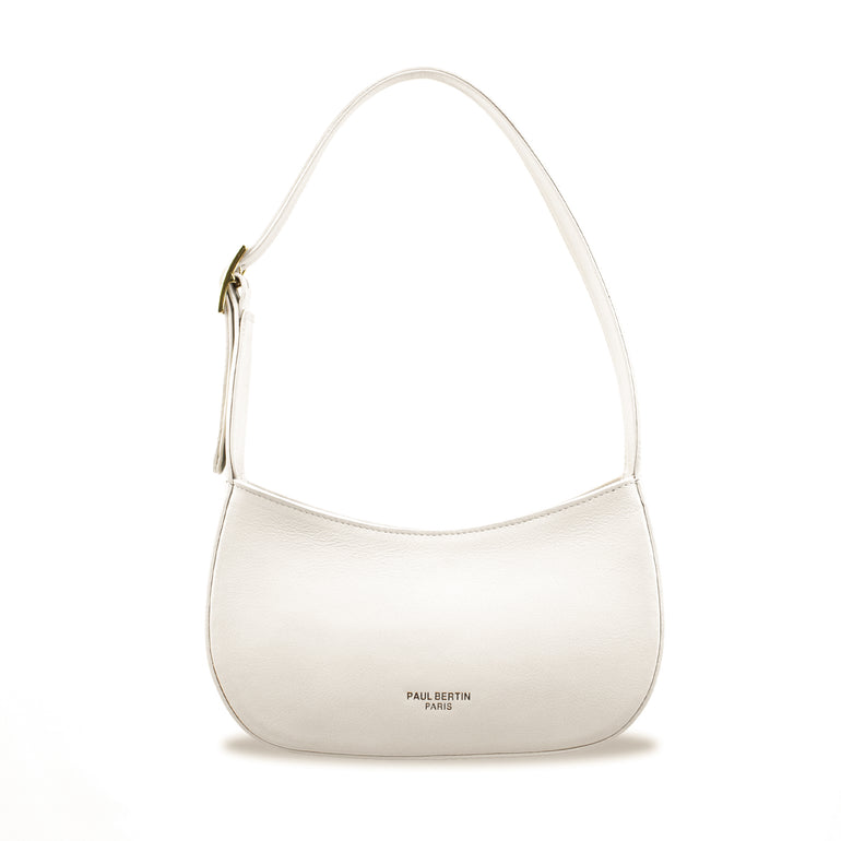 sac baguette blanc bobo par paul bertin paris